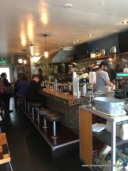 interior of Guerilla Cafe in Berkeley, California