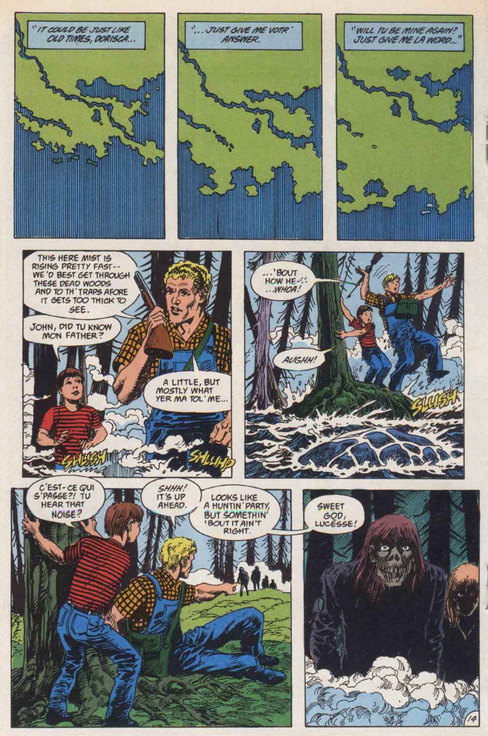 Read online Swamp Thing (1982) comic -  Issue #92 - 14