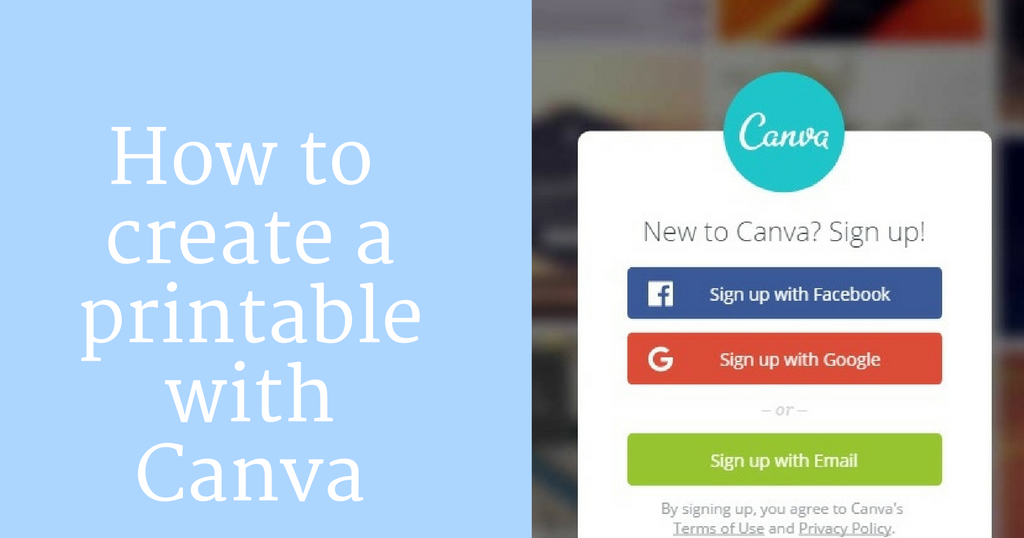 how to create a printable with canva a hundred tiny wishes