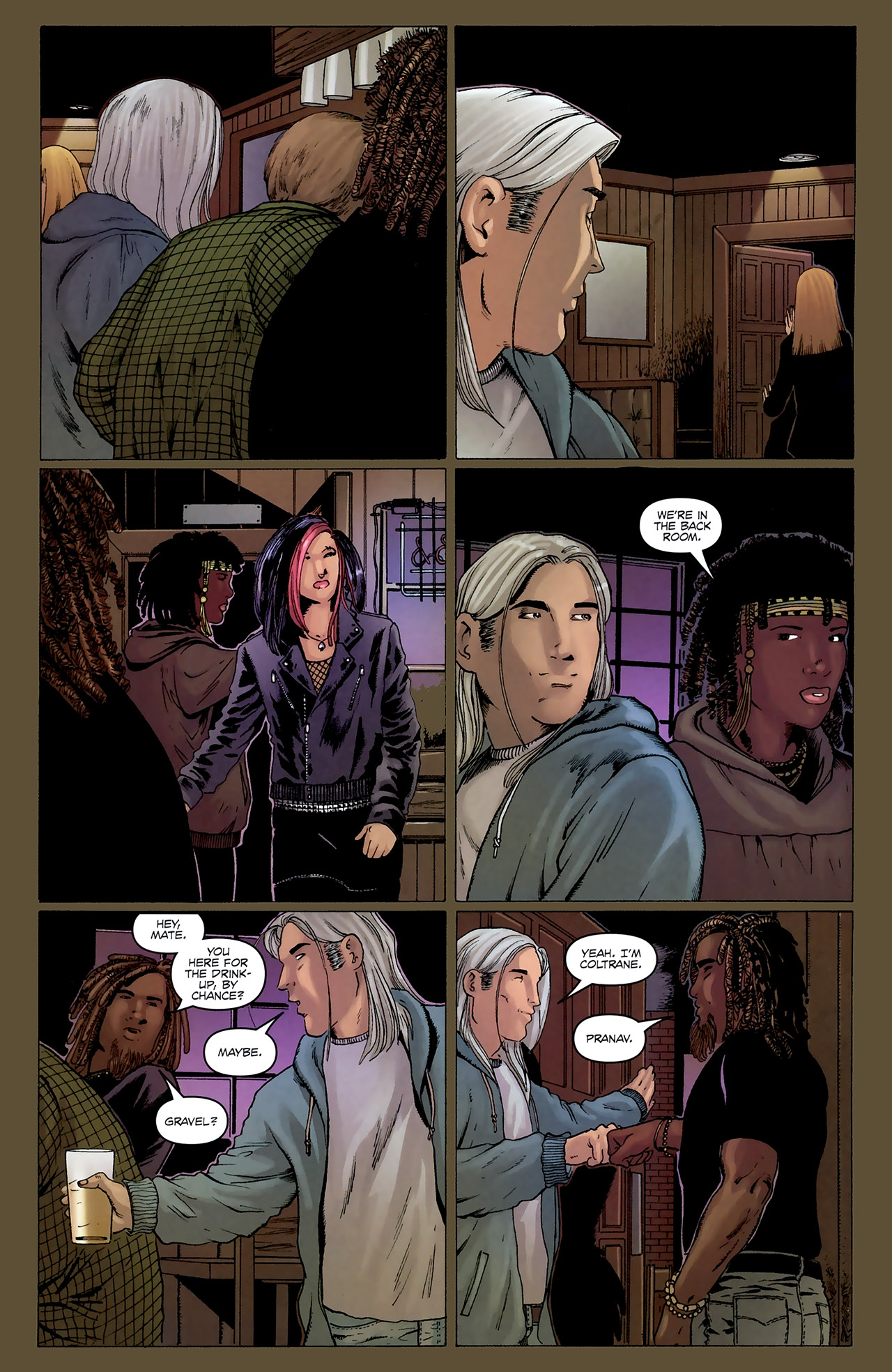 Read online Gravel comic -  Issue #18 - 5