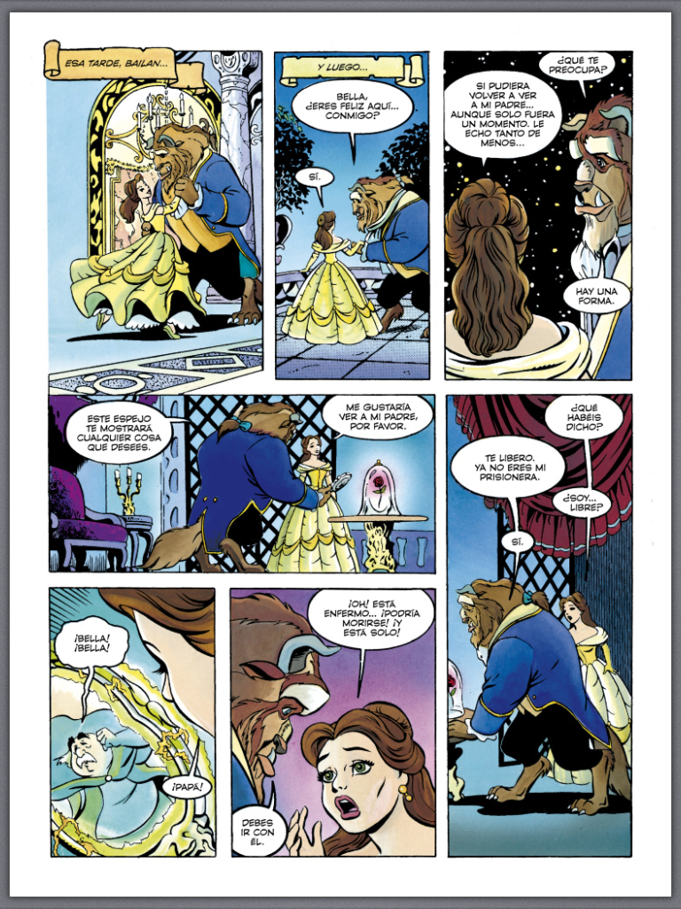 La Bella Y Las Bestias Comic