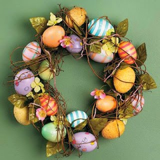 Πασχαλινά στεφάνια Easter wreaths