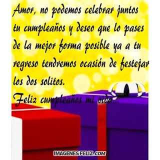 Feliz Cumpleaños Esposo