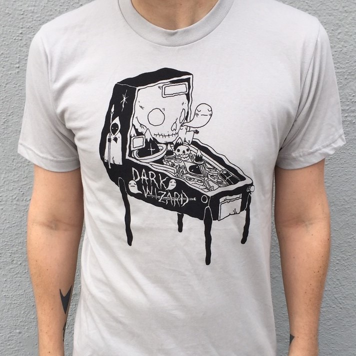 The Blot Says... Dark Wizard Pinball TShirt by Deth P. Sun