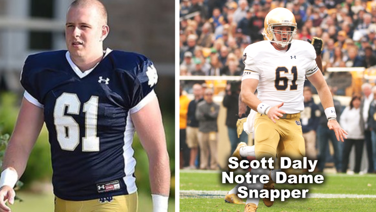 Coach Zauner's Blog... Scott Daly University of Notre Dame Perfect