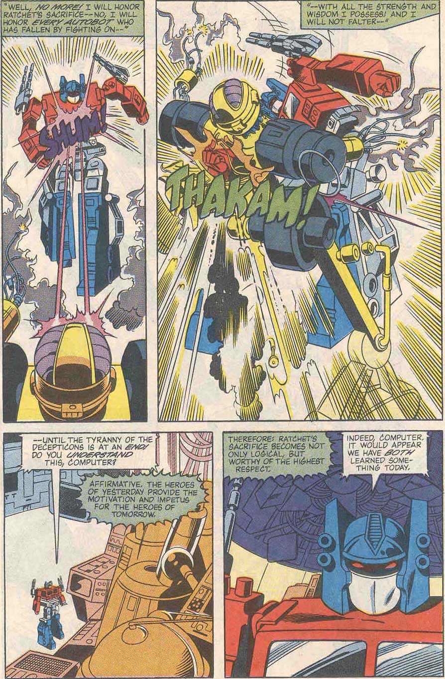 Read online The Transformers (1984) comic -  Issue #60 - 17