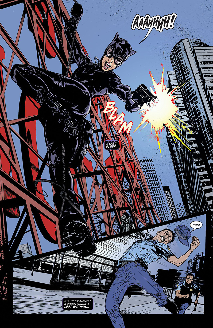 SNEAK PEEK "Catwoman" Whips Into Shape