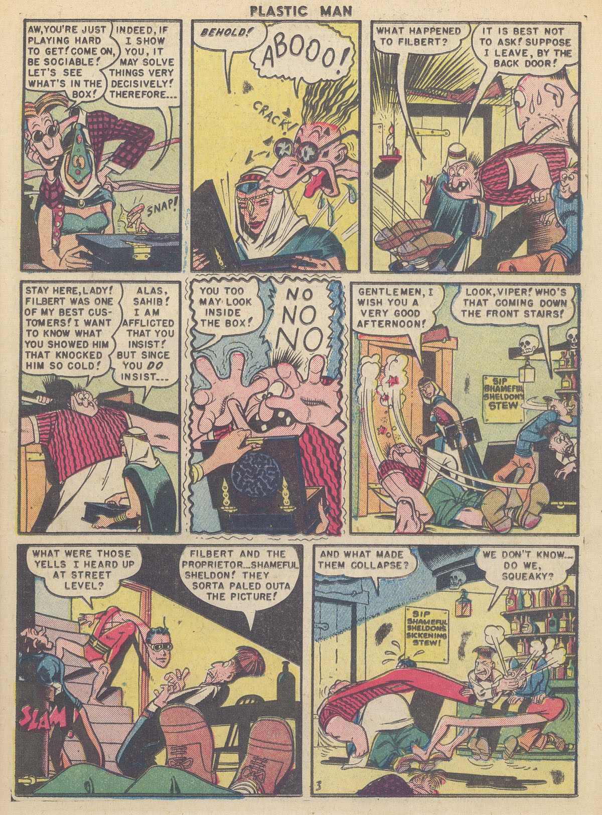 Read online Plastic Man (1943) comic -  Issue #24 - 5