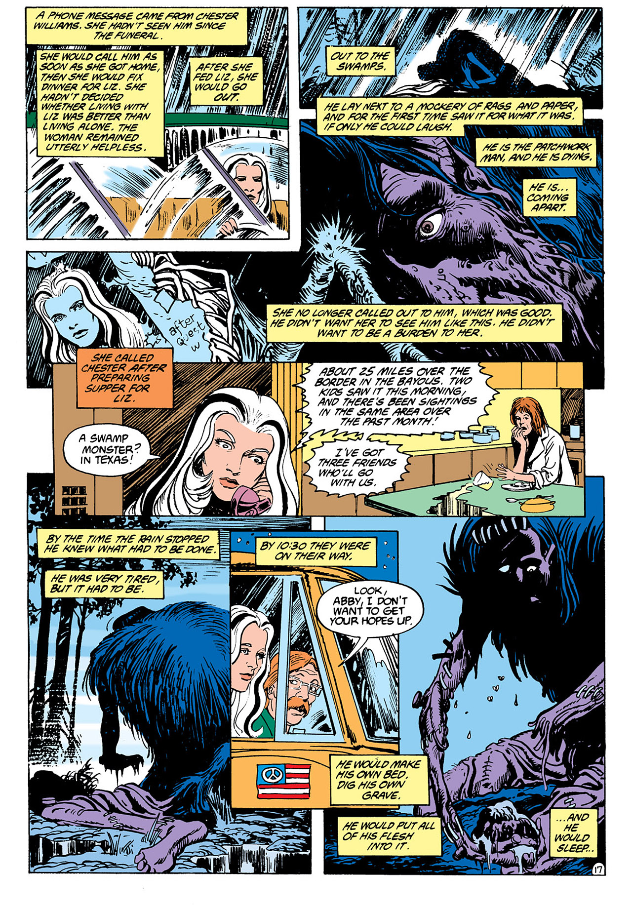 Swamp Thing (1982) Issue #59 #67 - English 18