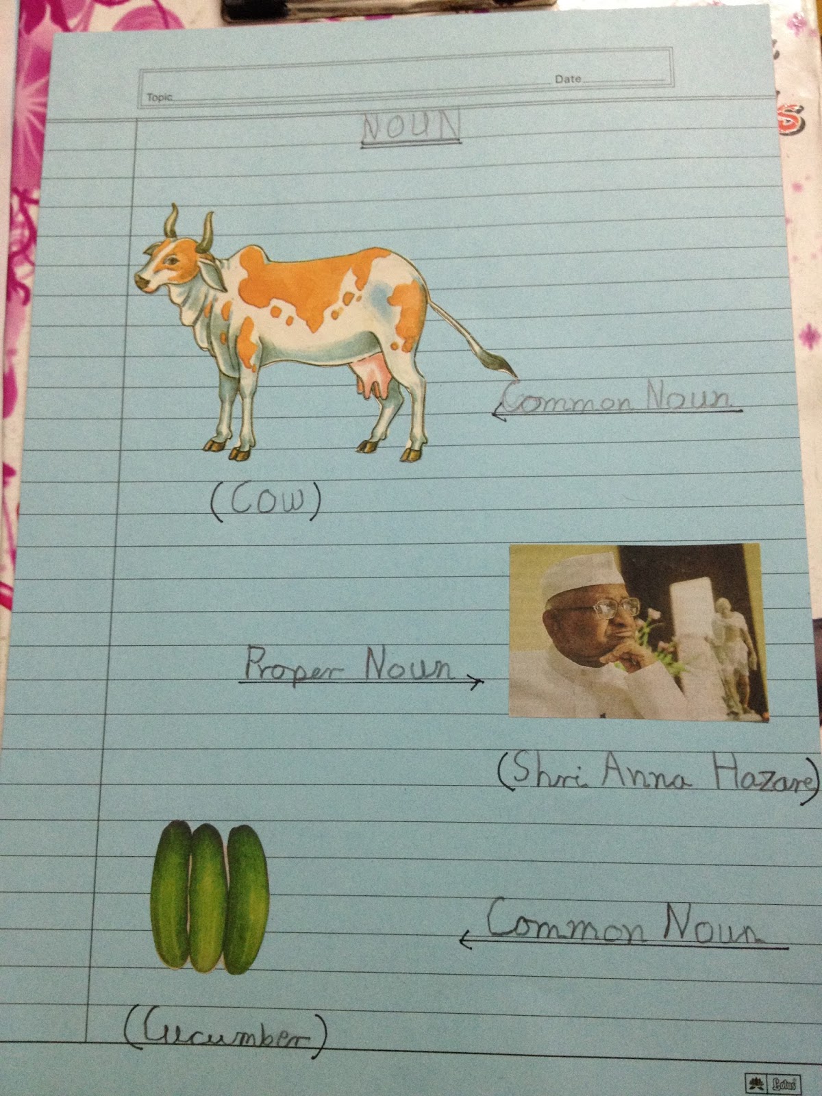 My Life As a MAA Common Noun / Proper Noun (Holiday Homework)