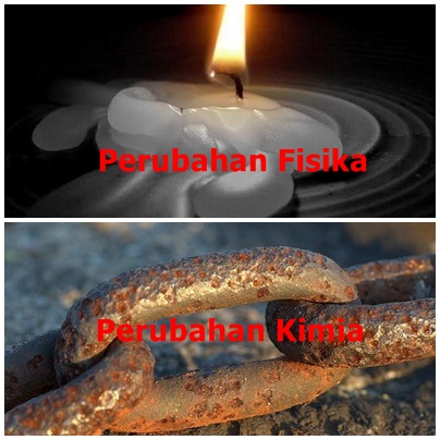 Contoh Perubahan Fisika Dan Perubahan Kimia Dalam Kehidupan Sehari Hari