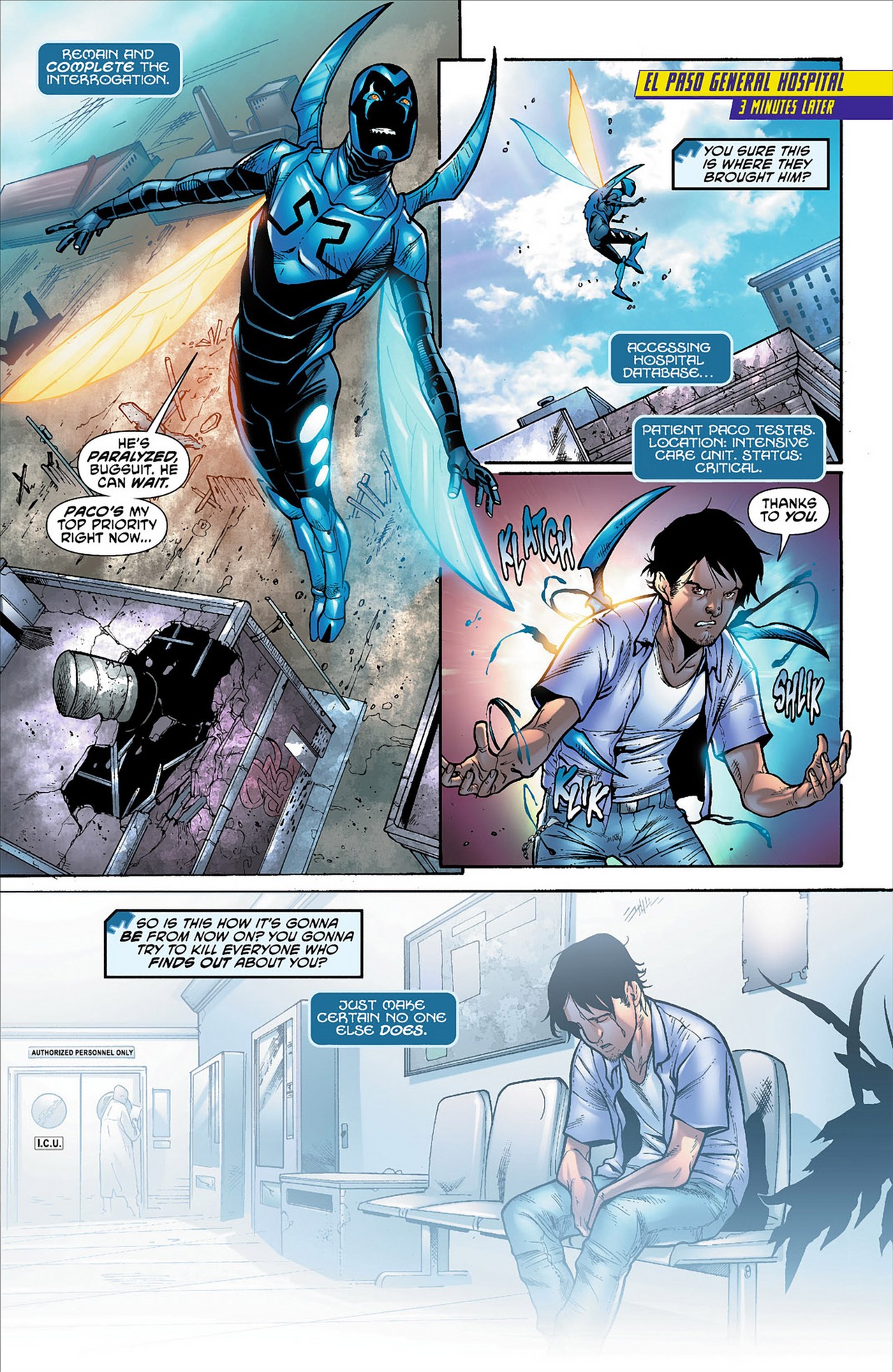 Read online Blue Beetle (2011) comic -  Issue #5 - 9