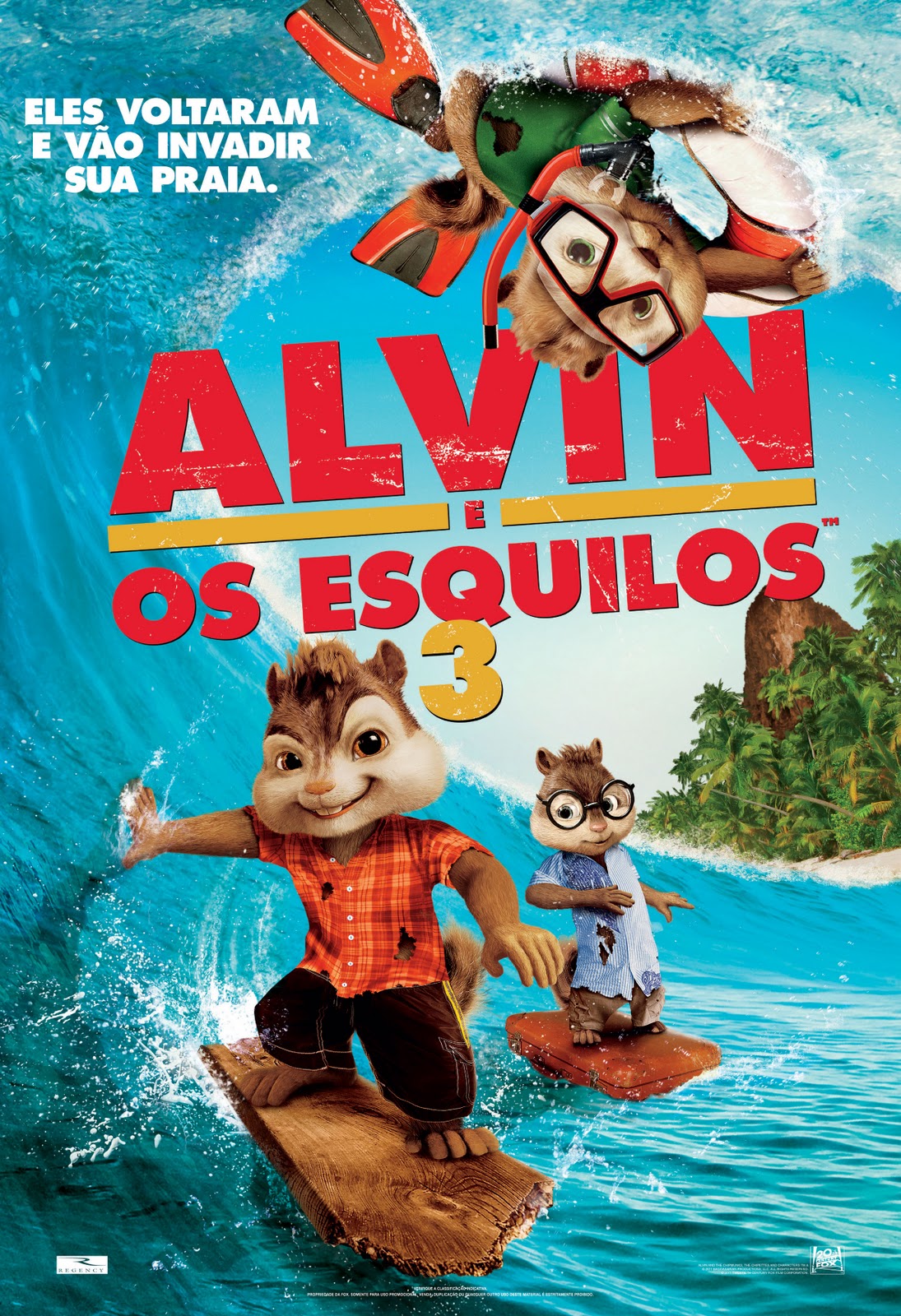assistir o filme Alvin e os