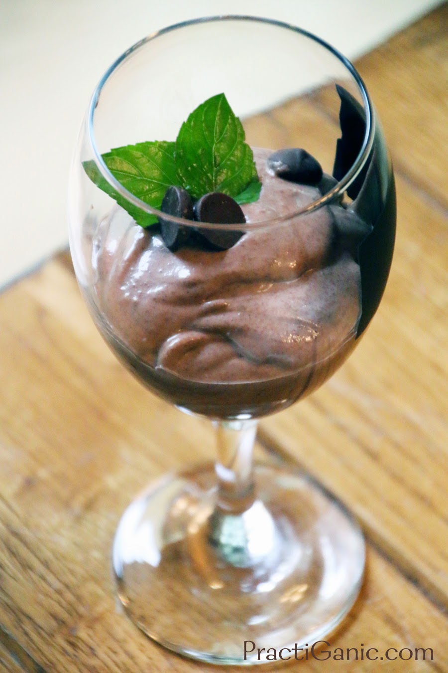 Mint Chocolate Ricotta Mousse