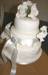 cake rose ivory cakes roses recipe chintzy