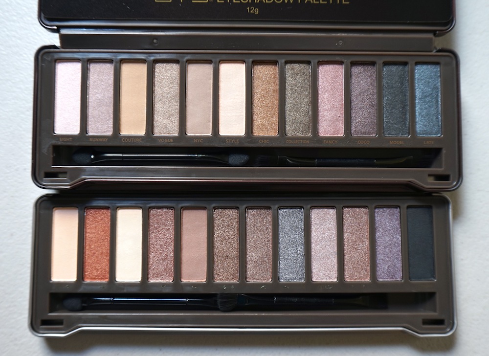 BYS Nude 1 and Nude 2 Eyeshadow Palette Review + Swatches