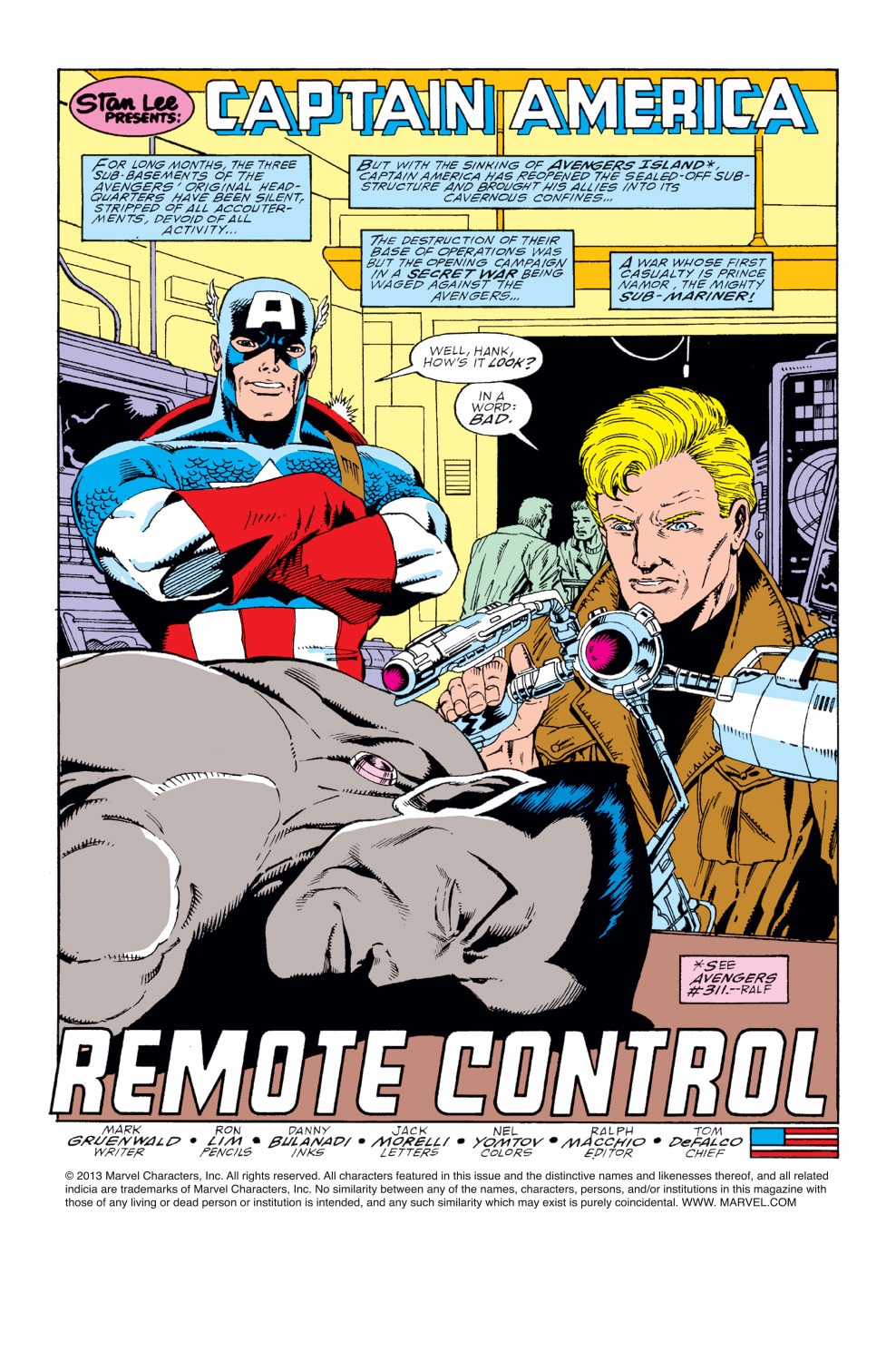 Captain America (1968) Issue #366 #299 - English 2