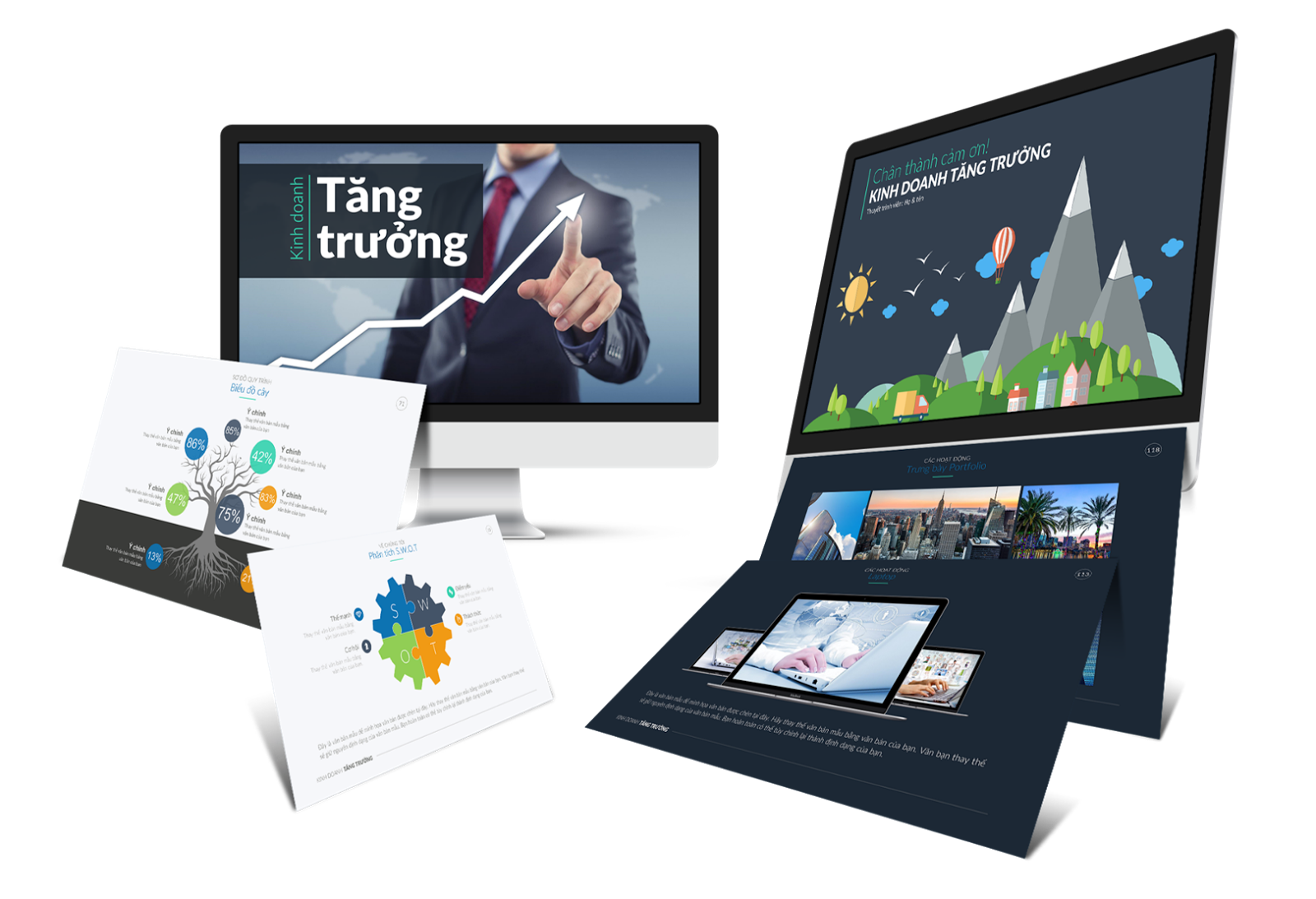 TaiLieuVN Mẫu slide powerpoint lựa chọn đối tác kinh doanh  download  miễn phí