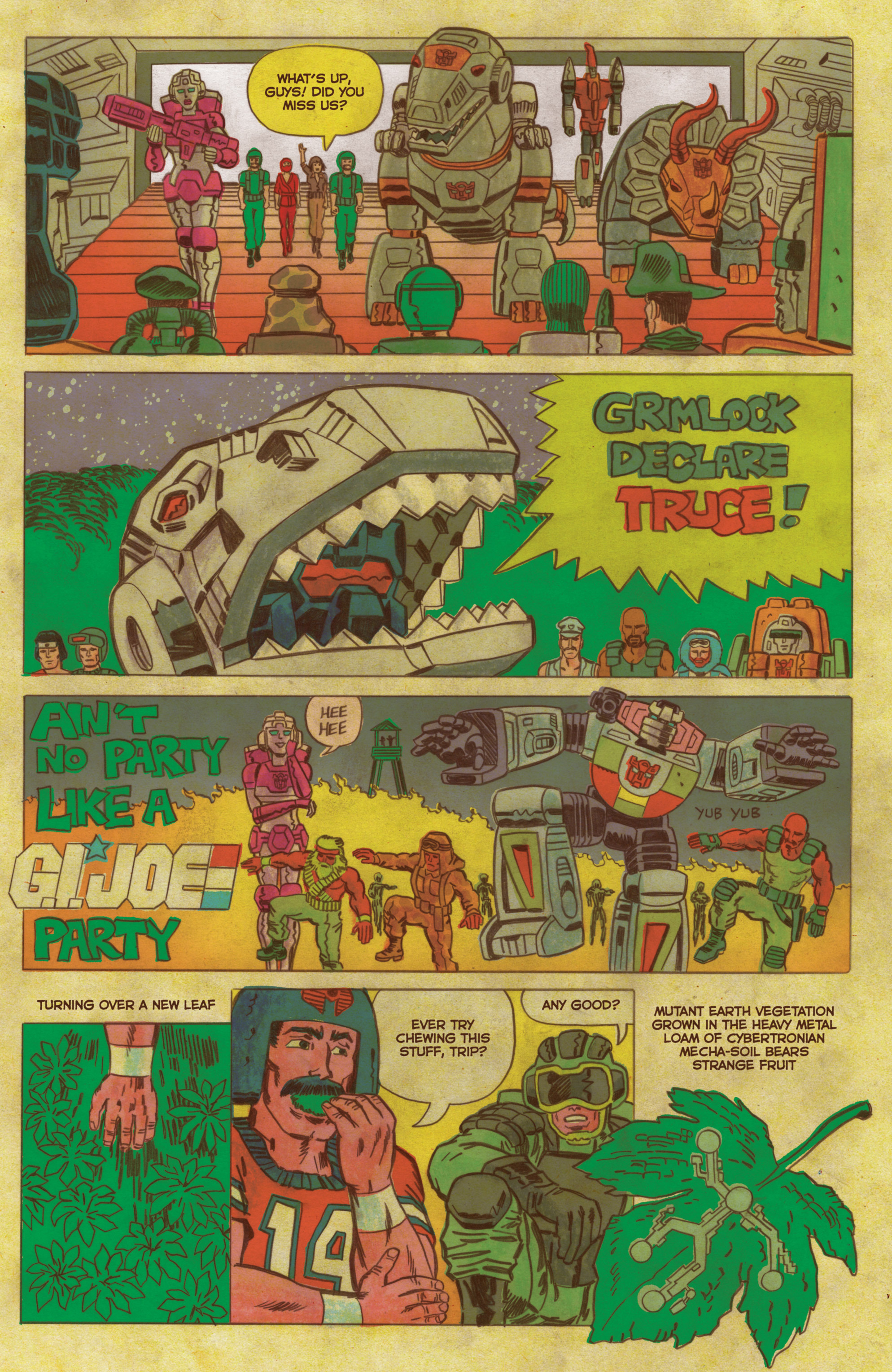 Read online The Transformers vs. G.I. Joe comic -  Issue #4 - 18