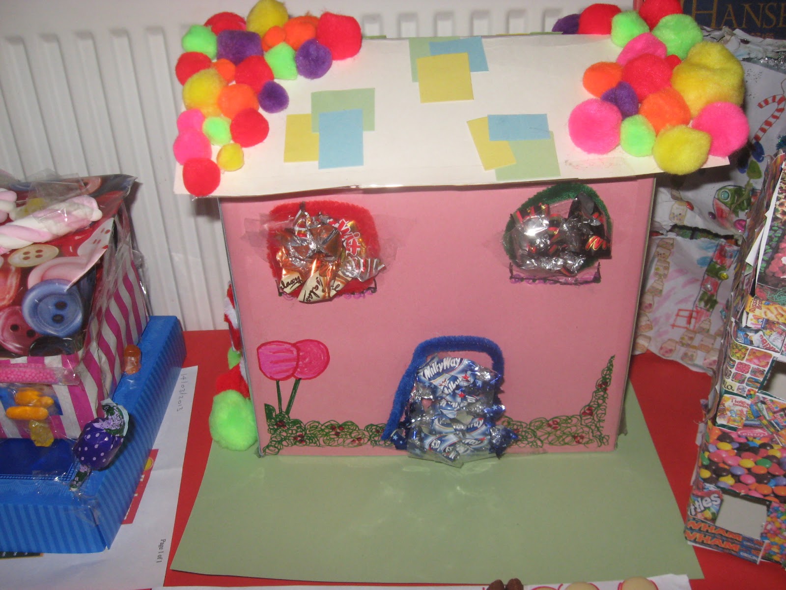 The Bowhill Year Three Blog: The Sweetie Houses arrived.... In 3.1 style!