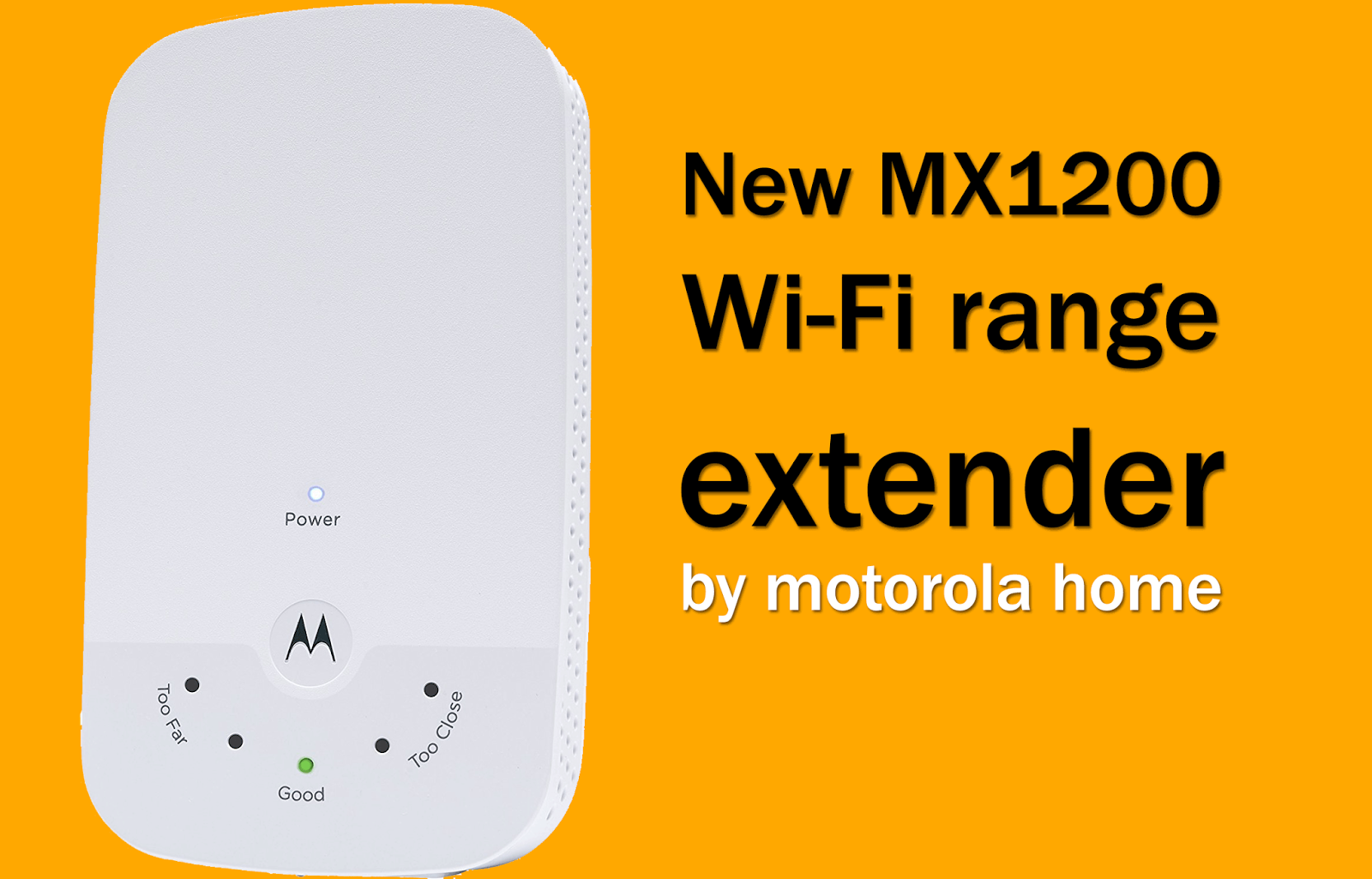 Motorola Home introduces new WiFi Range Extender Motorola Lovers