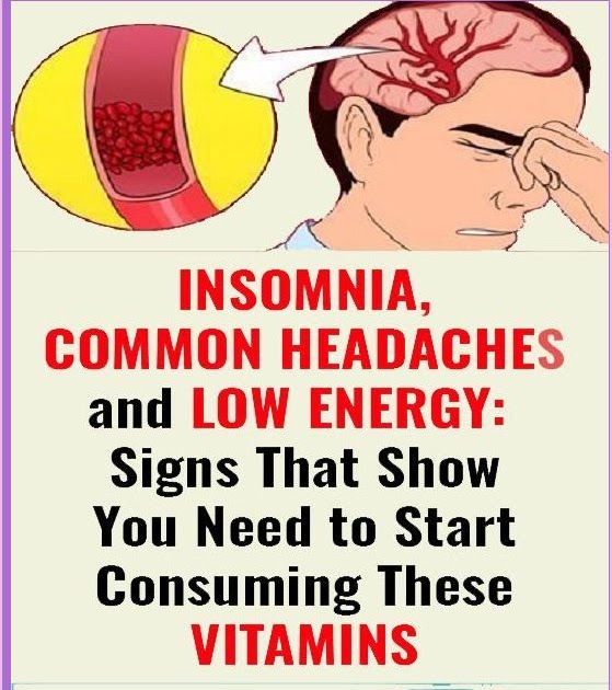 If You Often Have Headaches, Low Energy And Insomnia, Start Consuming