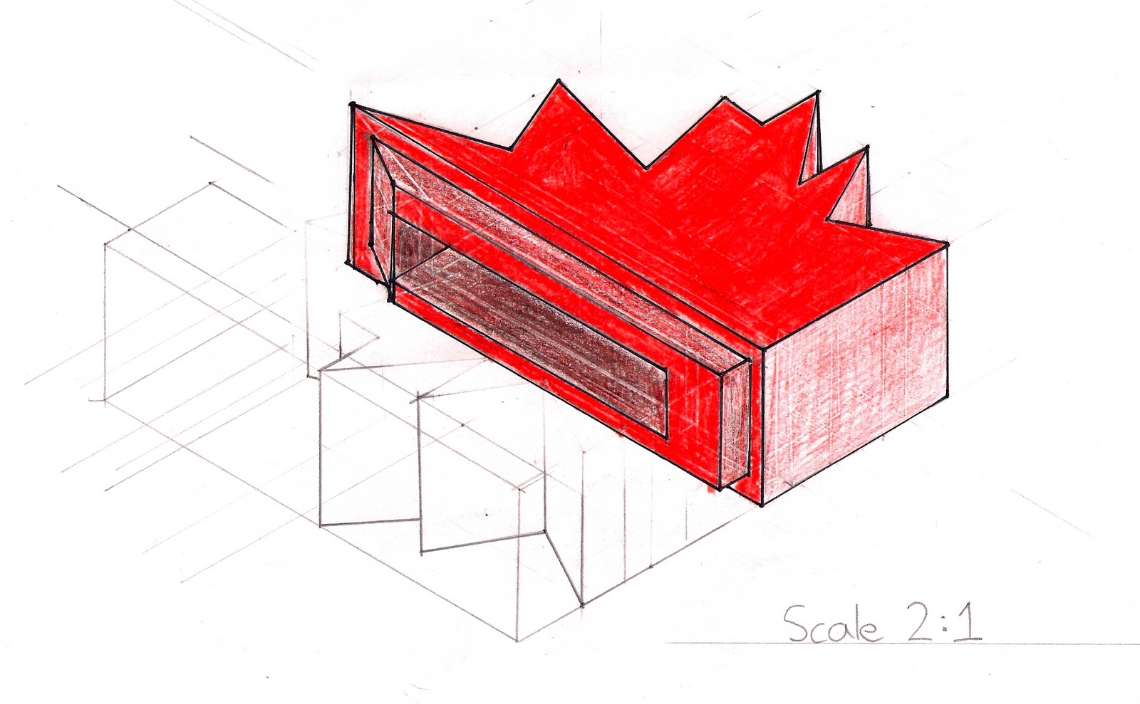Darrell CAD/CAM DMS Isometric Drawing
