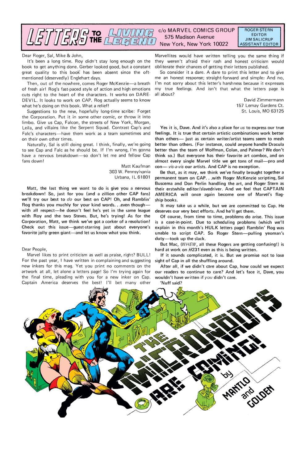 Read online Captain America (1968) comic -  Issue #230 - 19