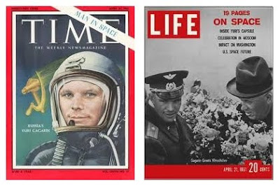 Yuri Gagarin Magazine Covers