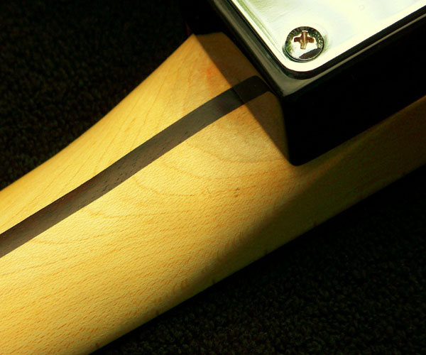 Guitar Neck Shaving Performed At Haywire Custom Guitars