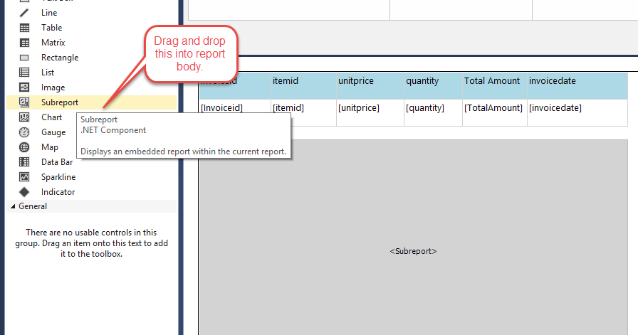 How to create a sub report in SSRS? ~ Learn SQL Concepts