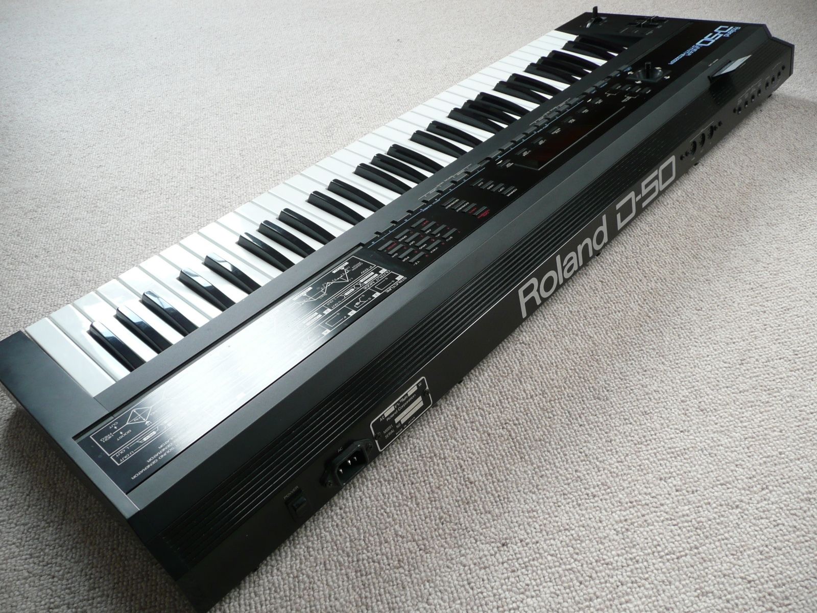 MATRIXSYNTH ROLAND D50 VINTAGE SYNTHESIZER & PG1000 PROGRAMMER w