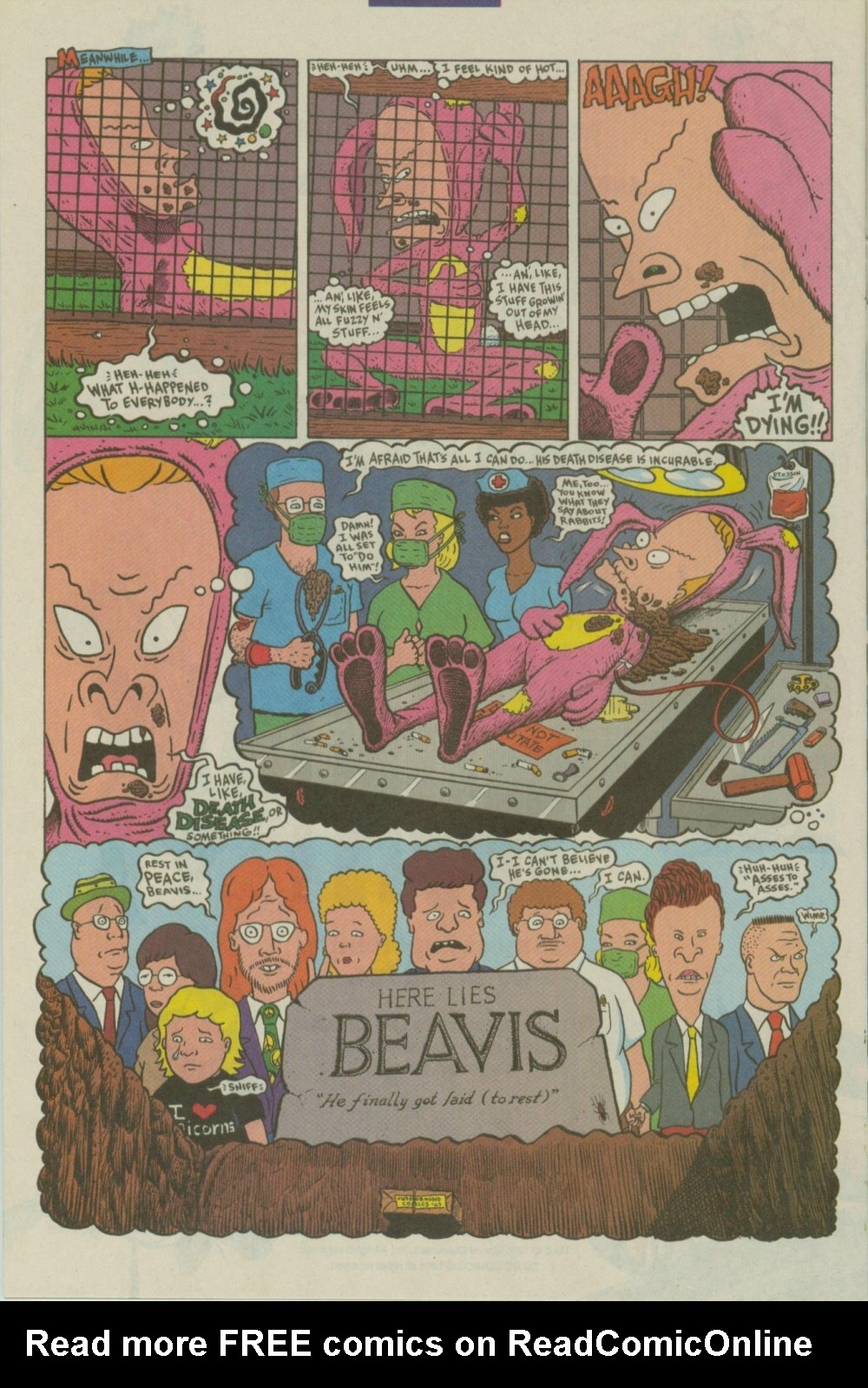 Read online Beavis and Butt-Head comic -  Issue #27 - 29