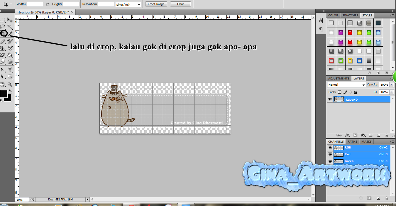 .: Cara buat png di Photoshop