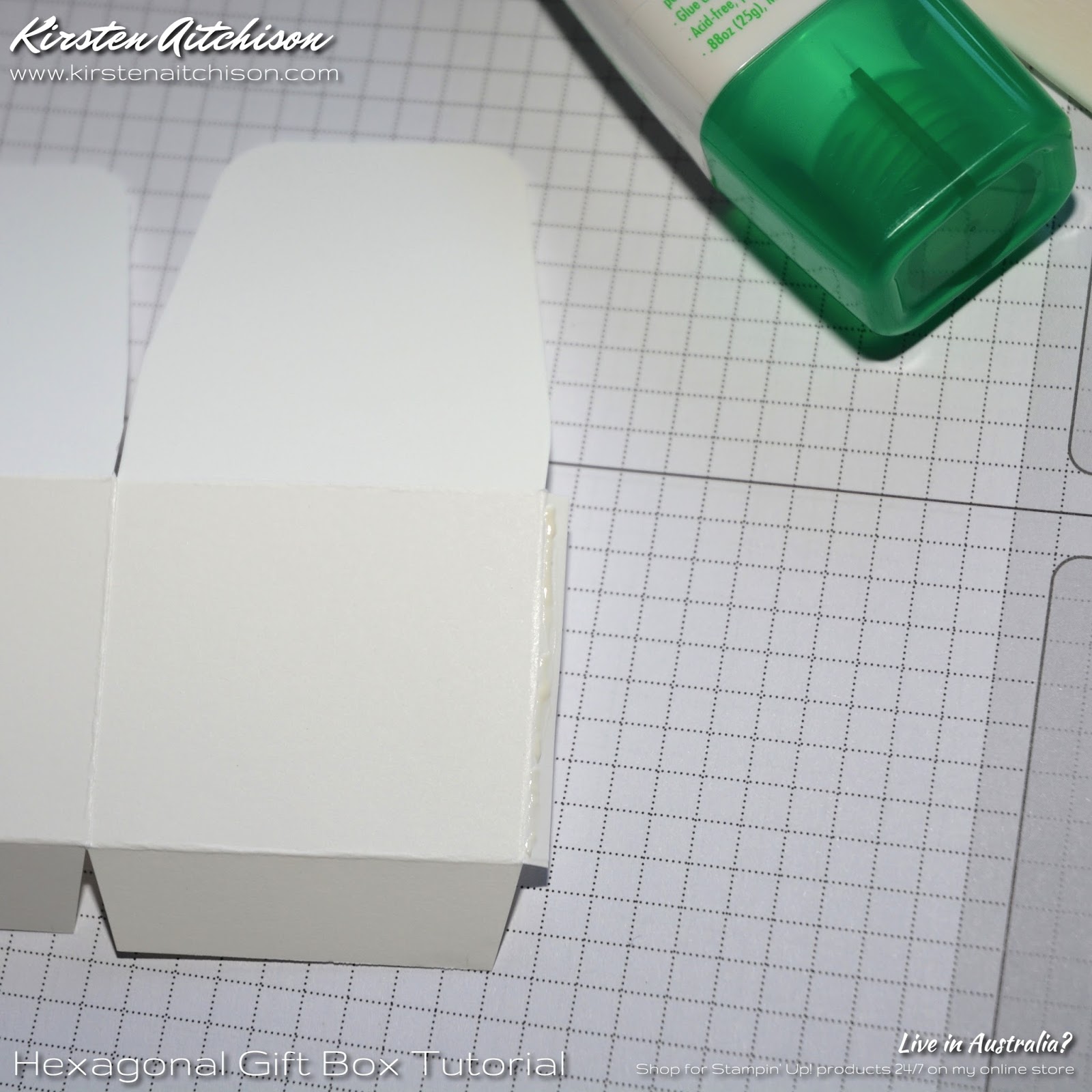 Kirsten Aitchison Handmade with Love Hexagonal Gift Box Tutorial