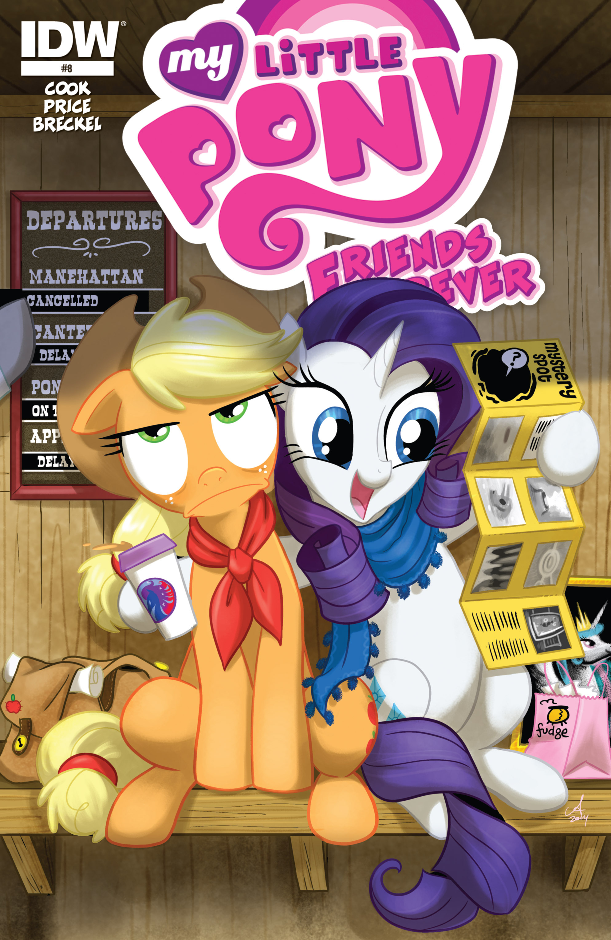 Read online My Little Pony: Friends Forever comic -  Issue #8 - 1