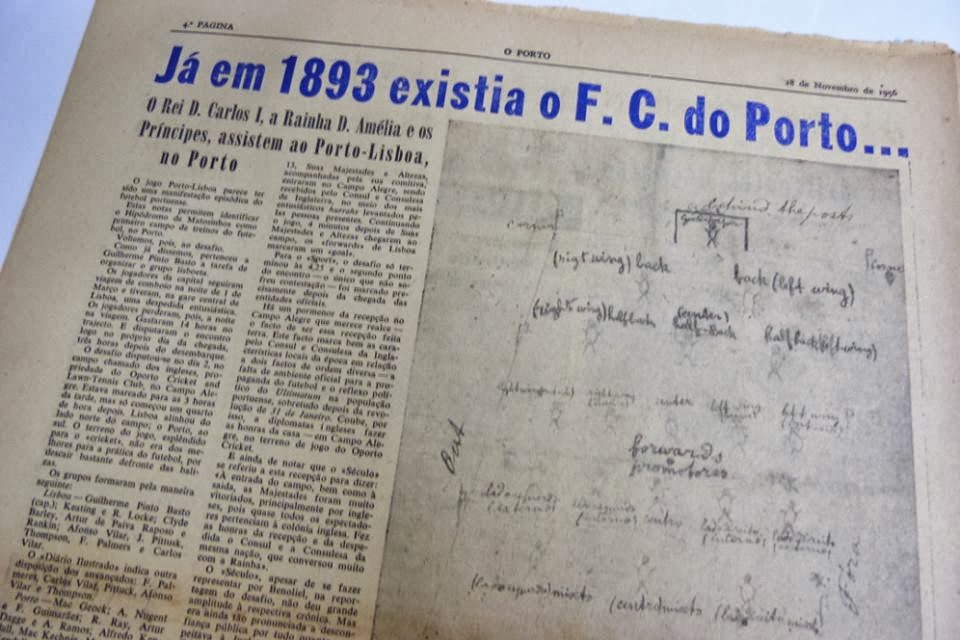 Memória Portista Mais… sobre a Fundação do F C Porto! Memória Portista Mais… sobre a Fundação do F C Porto!