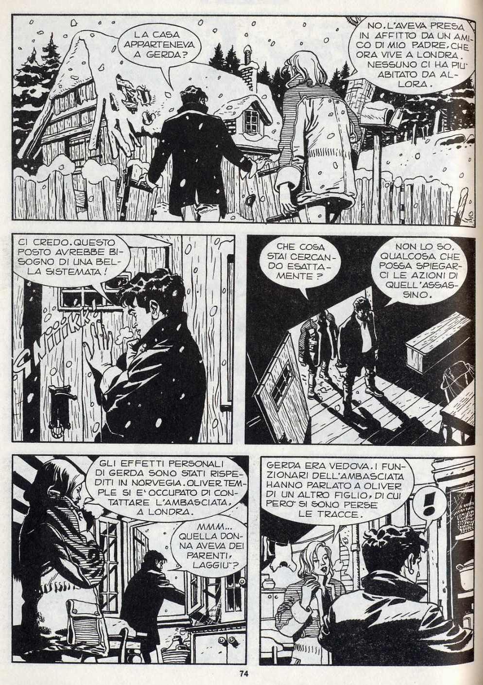Read online Dylan Dog (1986) comic -  Issue #196 - 71
