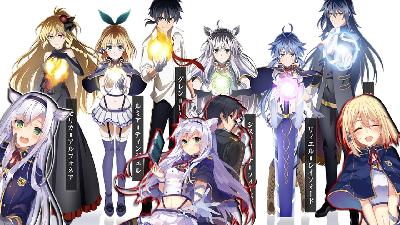 Roku de Nashi Majutsu Koushi to Akashic Records: Anime listado com