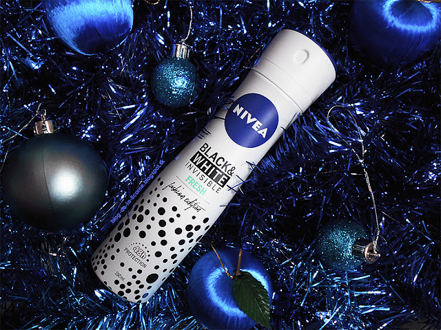 Nivea Antiperspirant proti bielym a žltým škvrnám Black & White Invisible Fresh recenzia