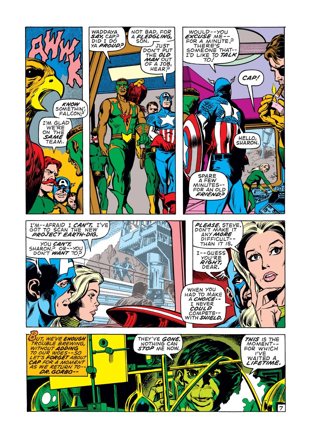 Read online Captain America (1968) comic -  Issue #135 - 8