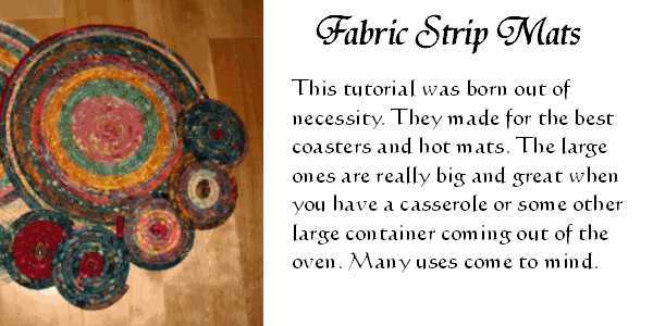 Fabric Strip Mats