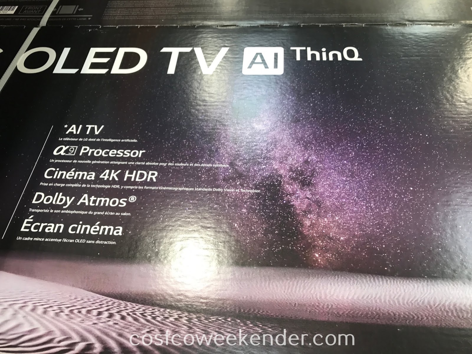 LG OLED55C8AUA 55" 4K UHD OLED TV Costco Weekender