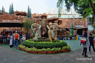 wahana ice age dunia fantasi ancol jakarta