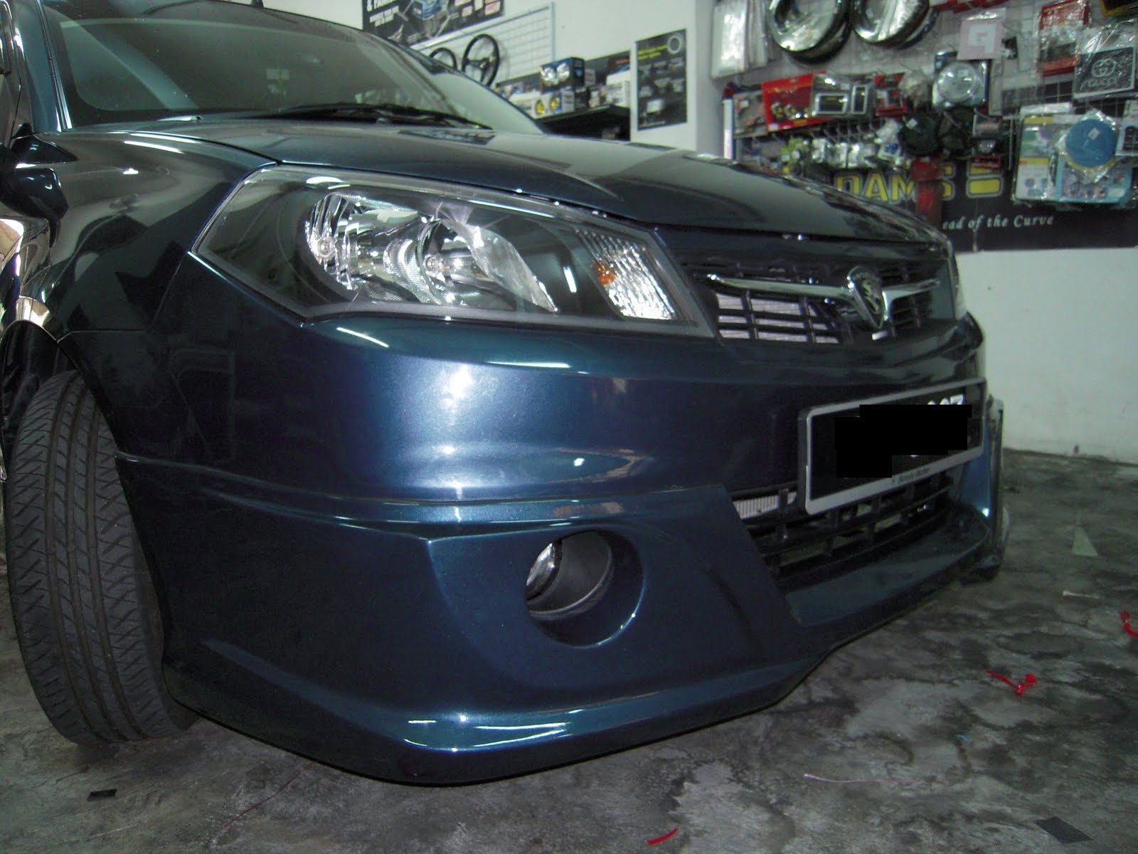 TCA AUDIO CAR ACCESSORIES SAGA FL DOUBLE EKZOS BODYKIT WITH PAINT