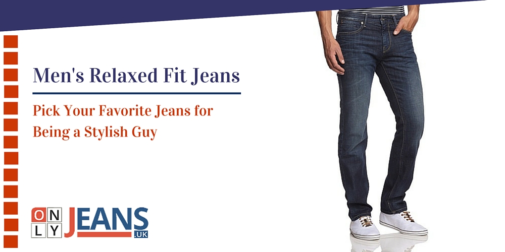 mens comfort fit jeans uk