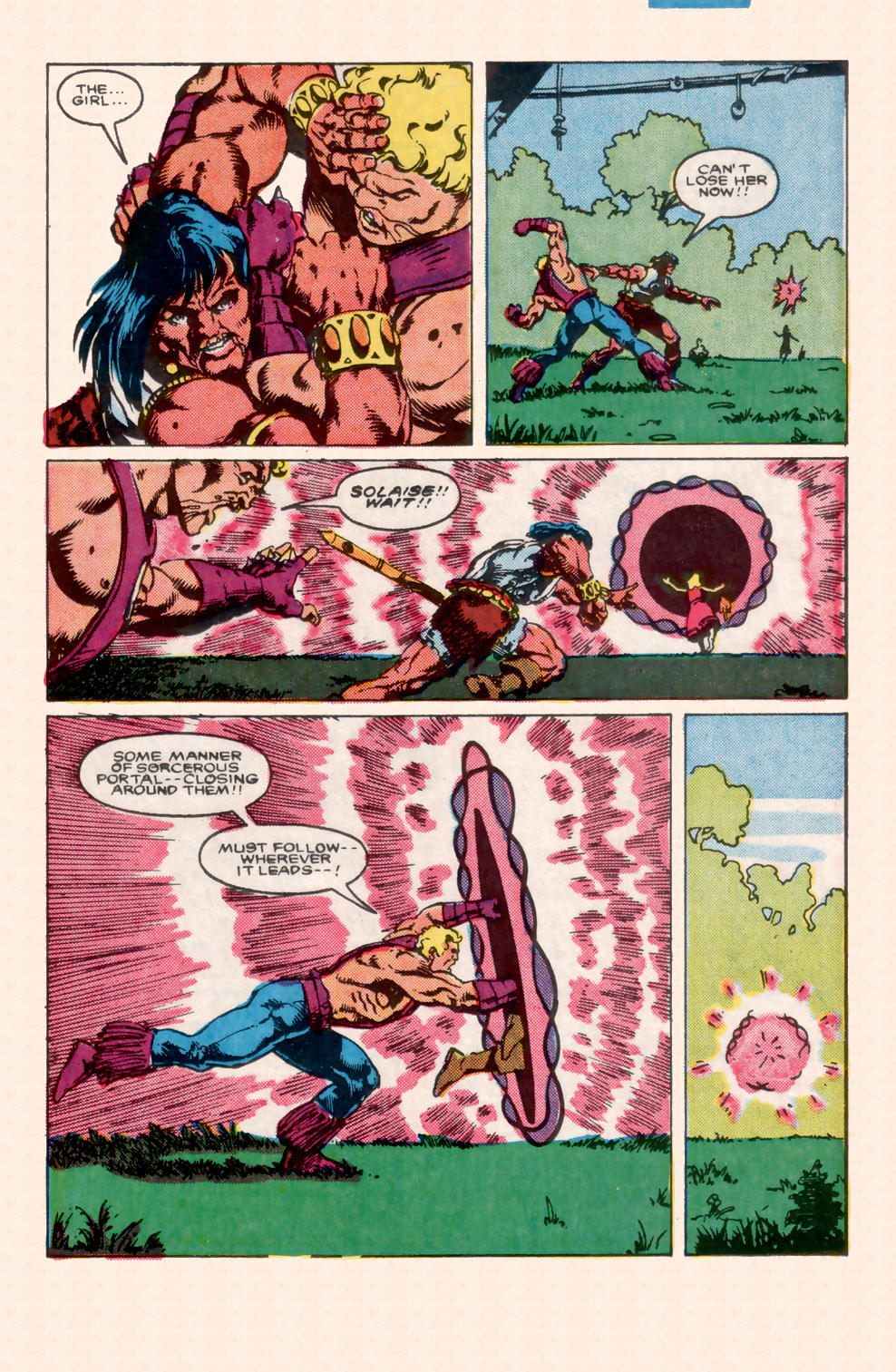 Read online Conan the Barbarian (1970) comic -  Issue #199 - 9