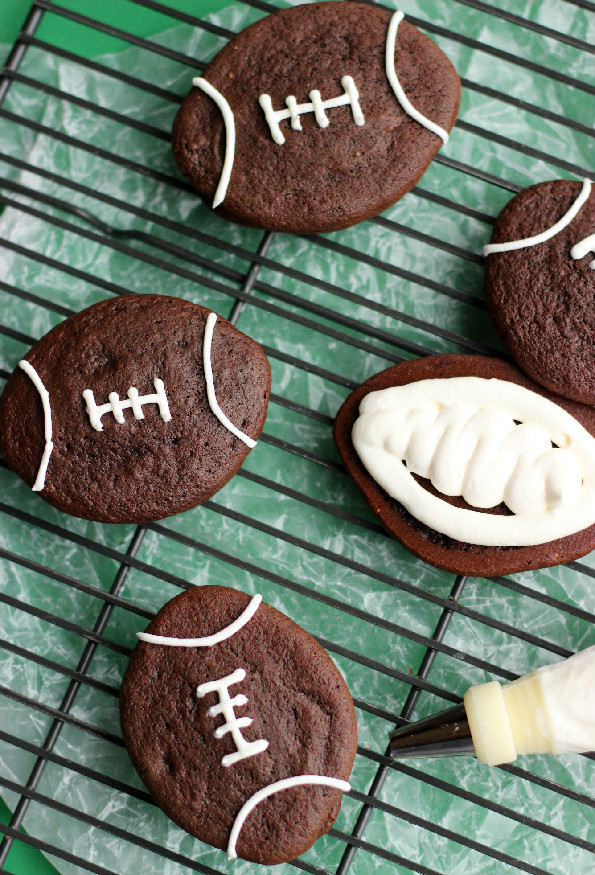 Football Whoopie Pies Confessions Of A Confectionista