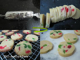 Resep Cherry Icebox Cookies