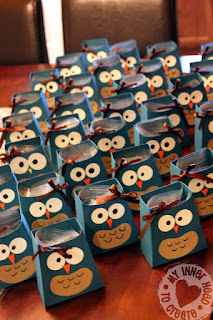 My Inner Need to Create...: Owl Party Favors
